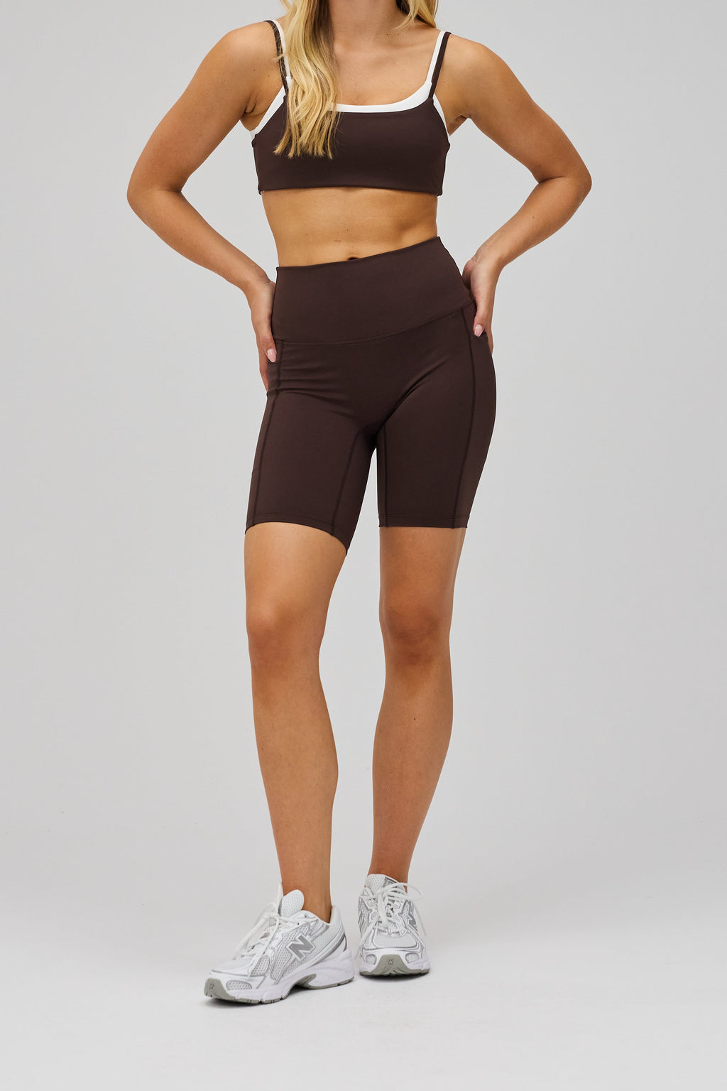 Active Pocket Shorts - Pecan Brown