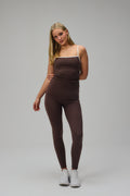 Active Pocket Tights - Pecan Brown