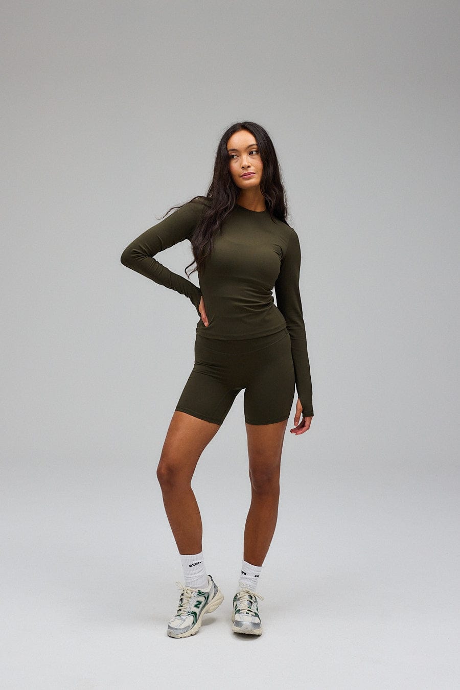 Neaty Long Sleeve - Forest Green