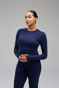 Neaty Long Sleeve - Navy