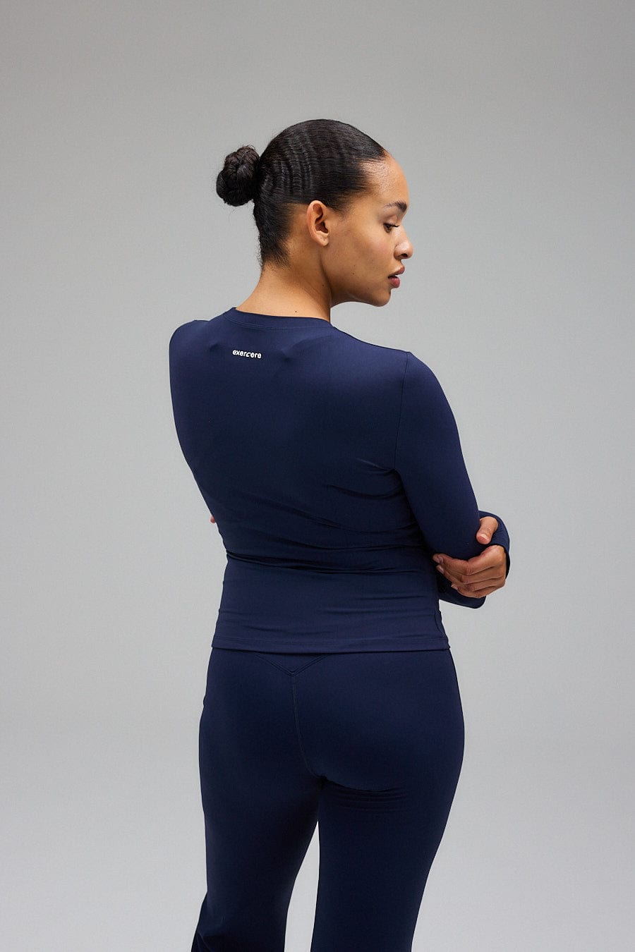 Neaty Long Sleeve - Navy